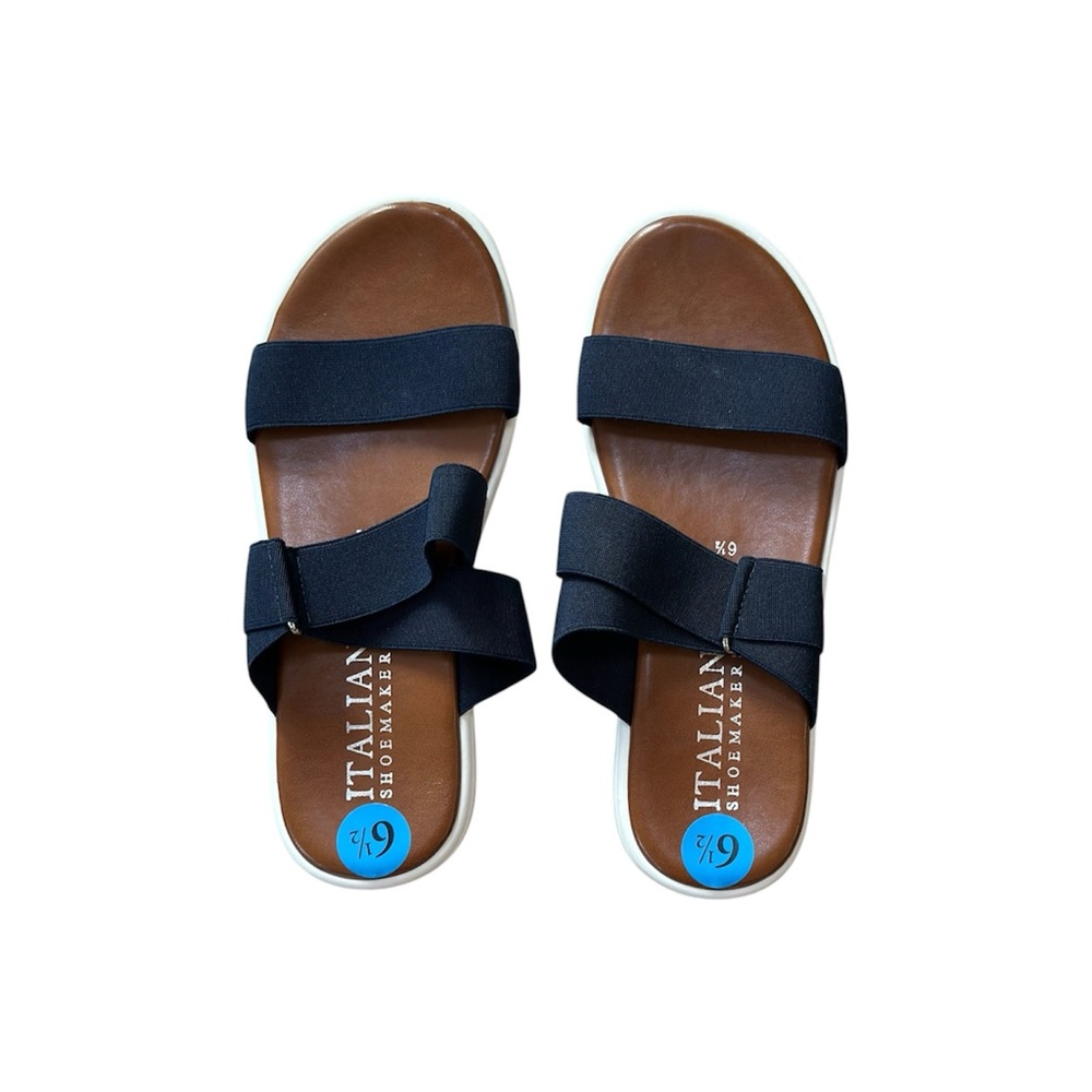 Italian Shoemakers Black Sandals